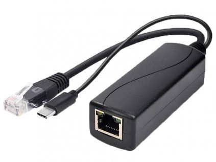 PoE splitter 5V/2.4A, USB-C