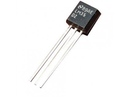 Texas Instruments LM35DZ analog temperature sensor, TO-92