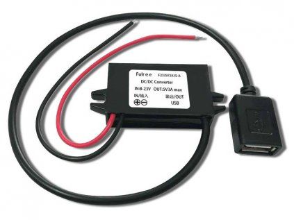 Step-down converter 12V-5V/3A, USB