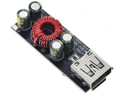 Module for fast charging of mobile devices, USB-A, USB-C