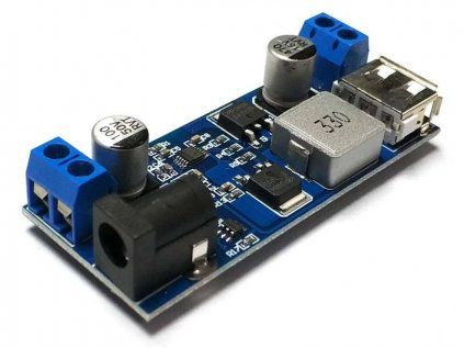 Step-down converter 5V 6A, USB-A