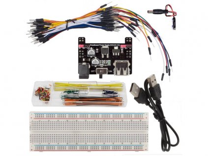 671 laskakit breadboard prototypovy kit