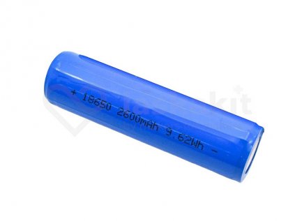 GeB Li-Ion Baterie 18650 2600mAh 3.7V