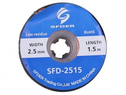 8230 odsavaci licna 2 5mm solder wick