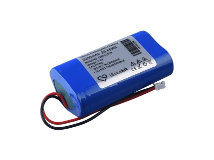 LaskaKit geb li ion baterie 2x18650 2s1p 7 4v 3200mah 1 15.50.35