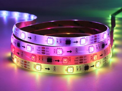Led strip Neopixel WS2811 60led/m IP65 5m with controller