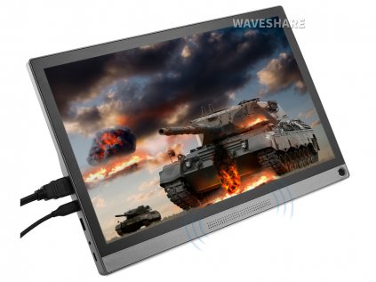 Waveshare 15.6" universal display, 1920×1080 Full HD, HDMI/USB-C, capacitive, touch, IPS