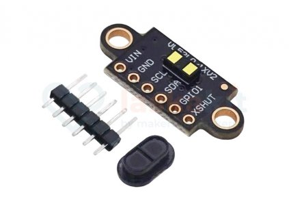 Laser distance sensor VL53L1X I2C