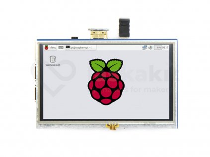 5" 400x800 TFT displej pro Raspberry Pi 3, HDMI, dotykový