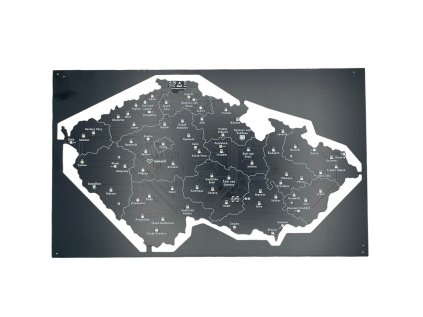 LaskaKit Interactive Map of the Czech Republic WS2812B