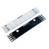 8x inteligentní RGB LED NeoPixel pásek, WS2812B, 5050, 5V (Barva Černá)