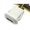 Napájecí a datový kabel JQ-118 USB-C do JST-PH-6 2mm 10cm (Barva Černá)