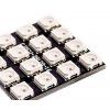 4x4 inteligentní RGB LED NeoPixel čtverec, WS2812, 5050, 5V