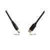 14608 4 100cm 3a usb c pd dc 4 0 1 7mm kabel