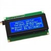 20x4 LCD displej 2004 modrý + I2C převodník