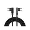 USB-C/USB-C 90˚ kabel 60W 480Mbps 100cm