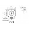 2030 3 krokovy motor nema 17 17hs4401 0 4nm