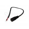 Konektor DC 5.5/2.1mm 18AWG samice 30cm kabel