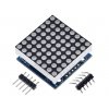 8x8 LED matice s MAX7219 3mm (Barva Modrá)