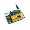 Waveshare 2.13" 212x104 ePaper displej modul YBW + Raspberry HAT