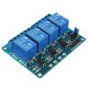 4-kanály relé modul 5VDC 250VAC 10A