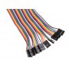 3755 propojovaci kabely f f 40ks 4pin samice samice 70cm