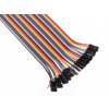 3758 1 propojovaci kabely f f 40ks 3pin samice samice 70cm