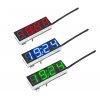 Multifunkční hodiny 3v1, 7-segment LED, DS3231 (Barva Modrá)