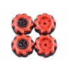 3869 1 stavebnice robotickeho podvozku s mecanum omni koly 60mm