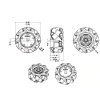 3869 6 stavebnice robotickeho podvozku s mecanum omni koly 60mm