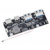 Charger + boost for USB Powerbank 5V 4.5A, 2x USB, fast charging