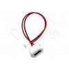 Napájecí kabel JQ-118 USB-C do JST-PH-2 2mm 10cm (Barva Černá)