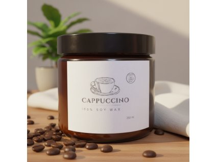 Svíčka Cappuccino