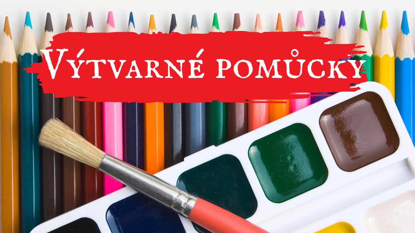Výtvarné pomůcky  – radost z tvoření pro malé i velké 🎨