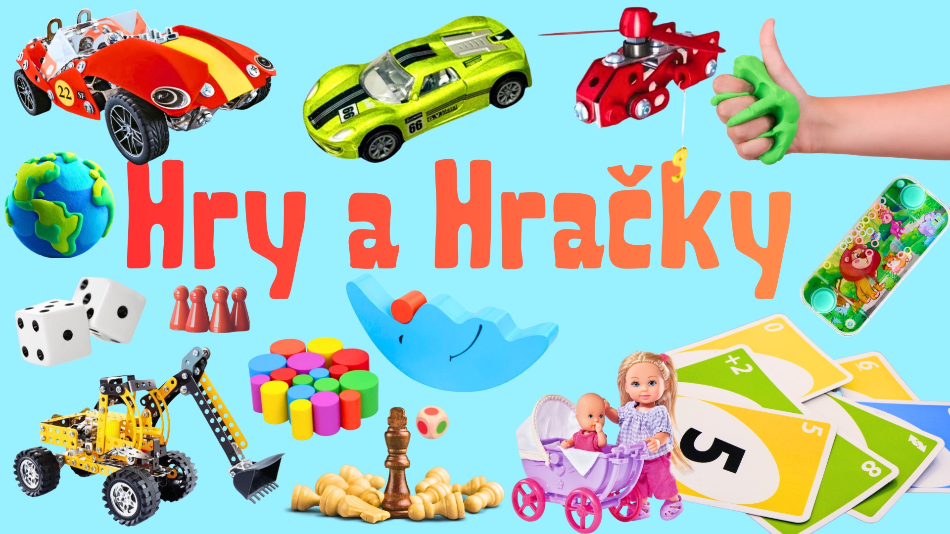 Hry a hračky 🎲🧸