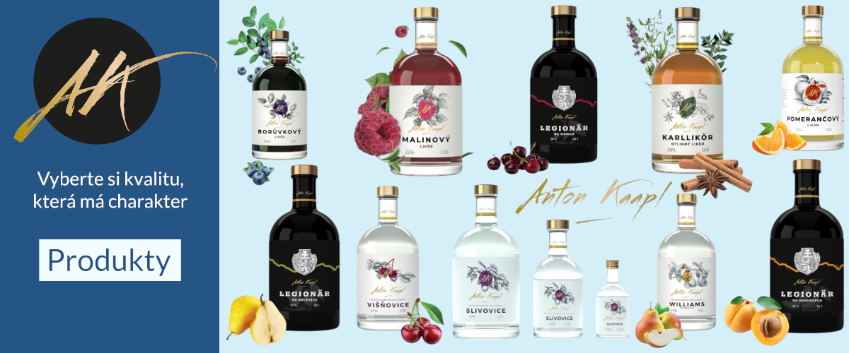 Jedinečné destiláty, lihoviny a likéry z řemeslného lihovaru