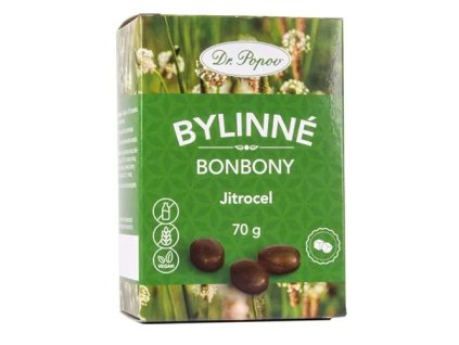 dr popov bonbony jitrocel