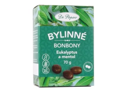 dr popov bonbony eukalyptus