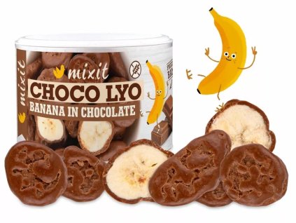 mixit sladkosti banan cokolada
