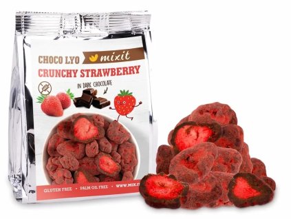 mixit sladkosti jahody cokolada pytlik
