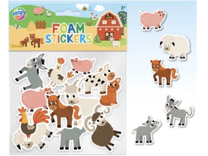 penove samolepky farma 1