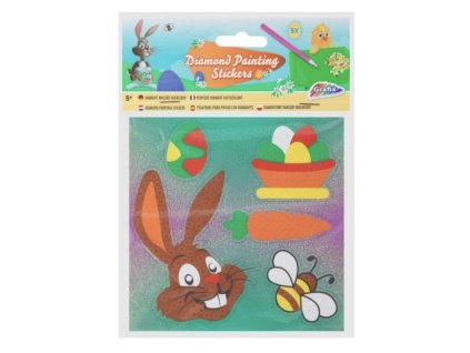 diamantove samolepky 5 ks zajic 1