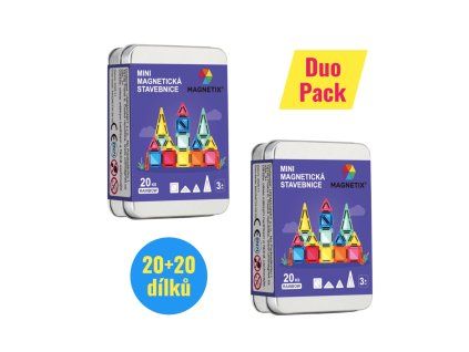magneticka stavebnice duo 20 mini