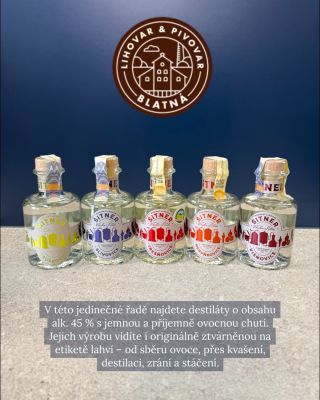 Václav Šitner, dlouholetý odborník v lihovarnictví, si splnil sen a v Blatné připravil řadu, která nese rodinné jméno....