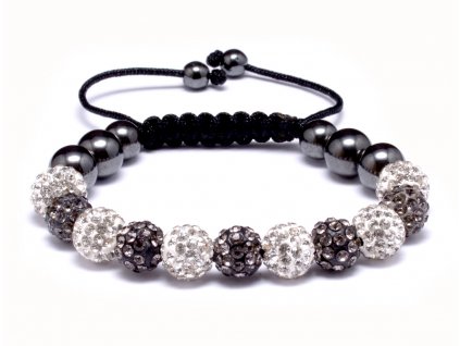 3340 lux shamballa naramok sivo biely n