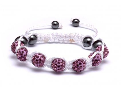 3346 lux shamballa naramok bielo fialovy 2