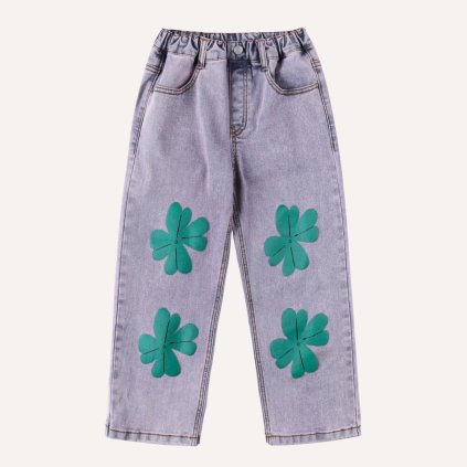Lucky Clover Denim Pants