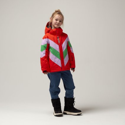 GOSOAKY AW25 MOUNTAIN GOAT POPPIN RED MULTI 4
