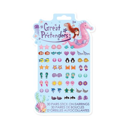 Náušnice nalepovací „Under the Sea Sticker Earrings“