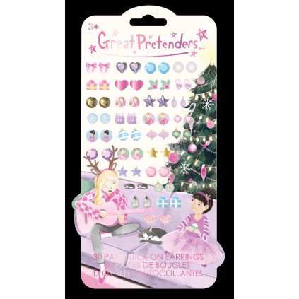 Holiday Stick-on Earrings